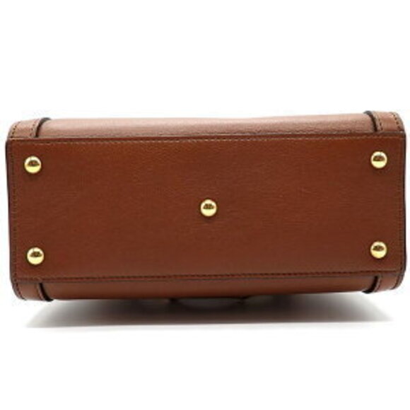 Gucci Diana Tote Bag Brown Leather - Picture 4 of 10